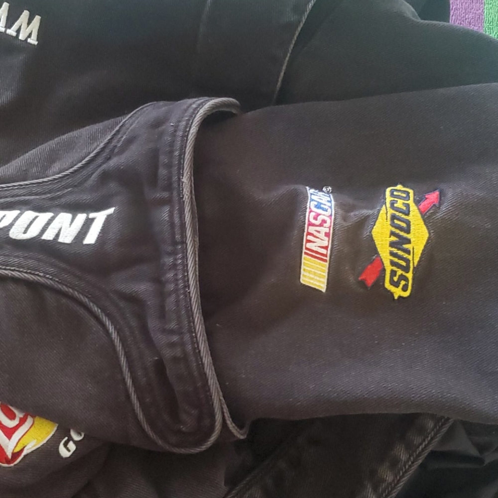 Mens vintage Jeff Gordon all black nascar jacket - Picture 5 of 13